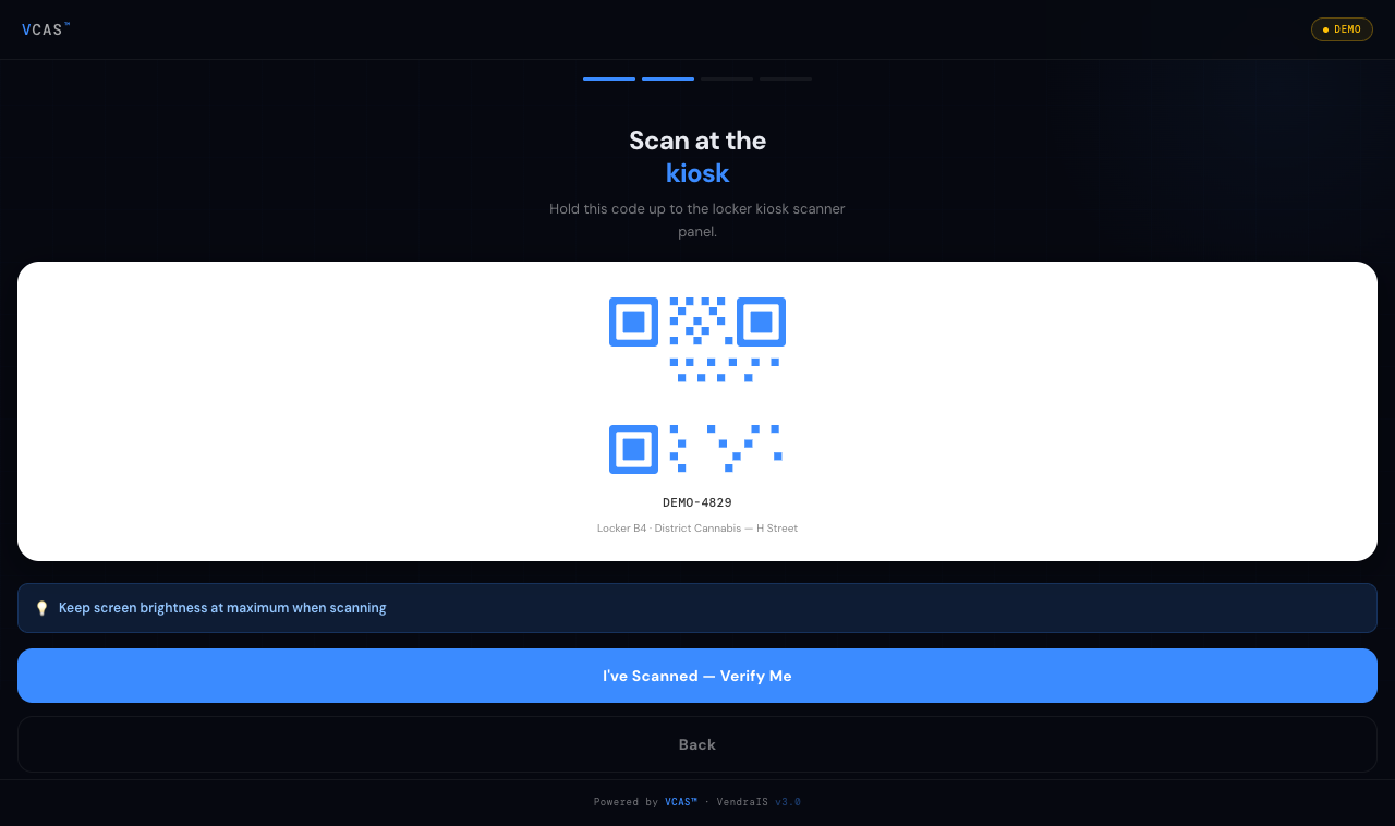 QR code scanning